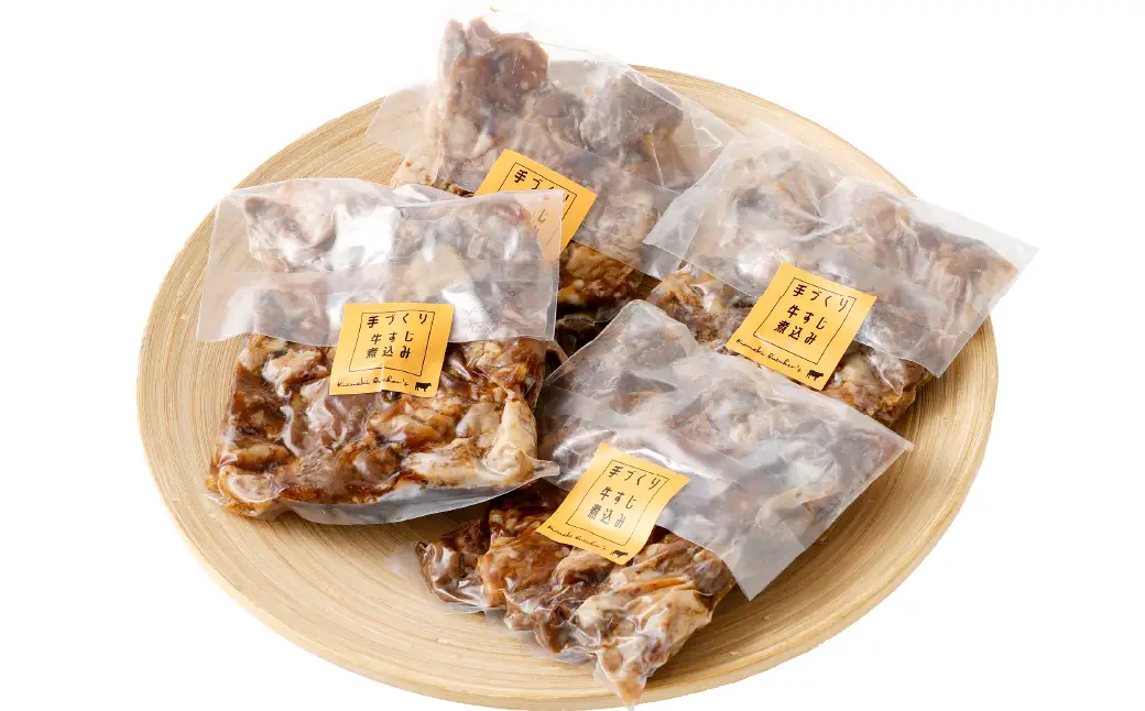 かねき商店 特製牛すじ煮込み 800g （200g×4袋） 牛すじ 牛スジ 牛肉 お肉 肉 煮込み 三重県 桑名市 冷凍