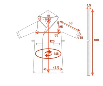 MISUZU BATHROBE ミスズバスローブ