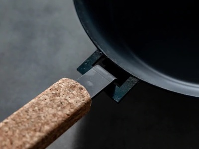 E148 DISH PAN 20/26cmセット(着脱ハンドル付)【フライパン 鉄 フライパンセット 20cm 26cm 中本千尋 藤田金属 FUJITA ガス IH 日本製 町工場 大阪府 八尾】