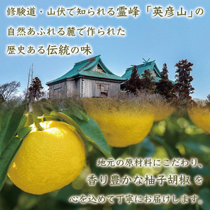 【ふるさと納税】元祖 ゆず ごしょう 柚子胡椒 満喫セット [a8015] 柚乃香本舗 【返礼品】添田町 ふるさと納税