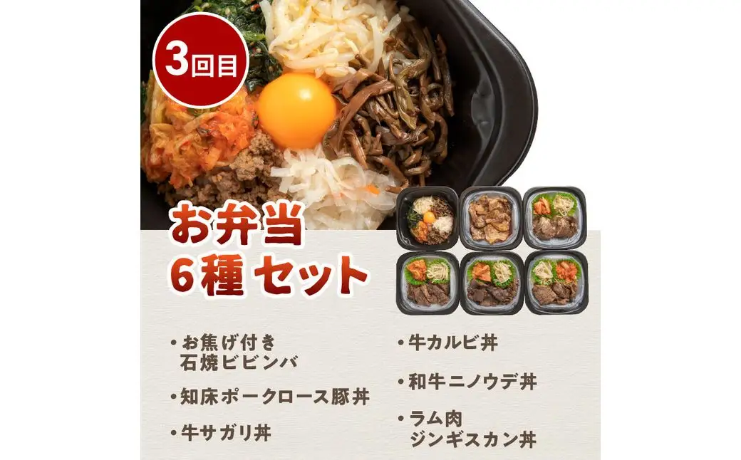 【3ヶ月定期便】レンジで簡単！とん久セット ( 焼鳥 やきとり 焼肉 おつまみ レンジ 簡単調理 時短 弁当 ビビンバ どんぶり 豚丼 サガリ カルビ ジンギスカン )【999-0244】