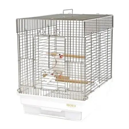 HOEI 鳥籠　美品（付属品多数あり） HOEI】セーフティガード＋ハートフルキャリーアイスグレーセット