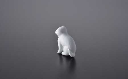 〈平戸窯悦山〉玩具「舌出し犬」