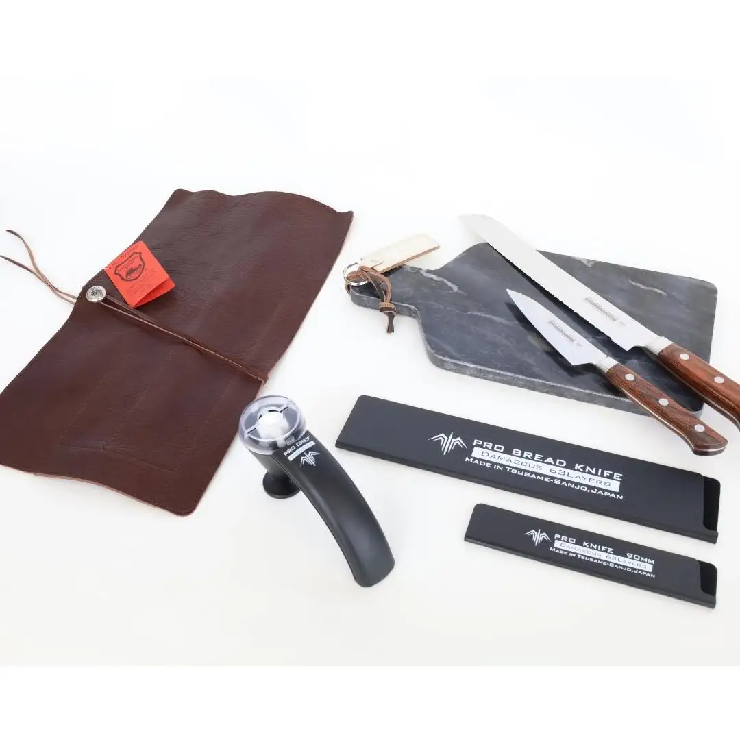 Pro Chef Knife set A : 230mm Bread +90mm P パン切包丁 キッチン用品