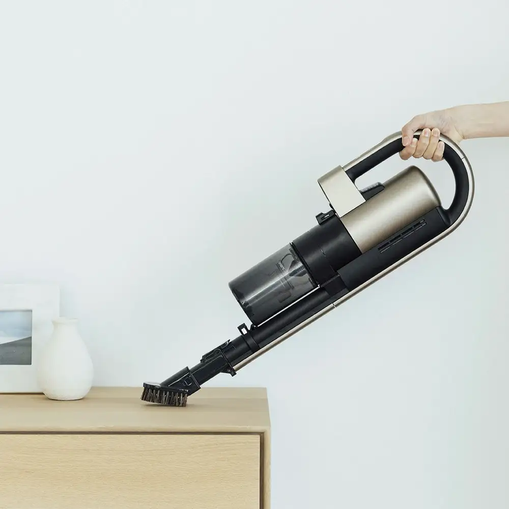 三菱コードレススティッククリーナー　iNSTICK ZUBAQ（サイクロン式）　HC-JD2C-N＜カラー：マットグランゴールド＞　【11218-0972】