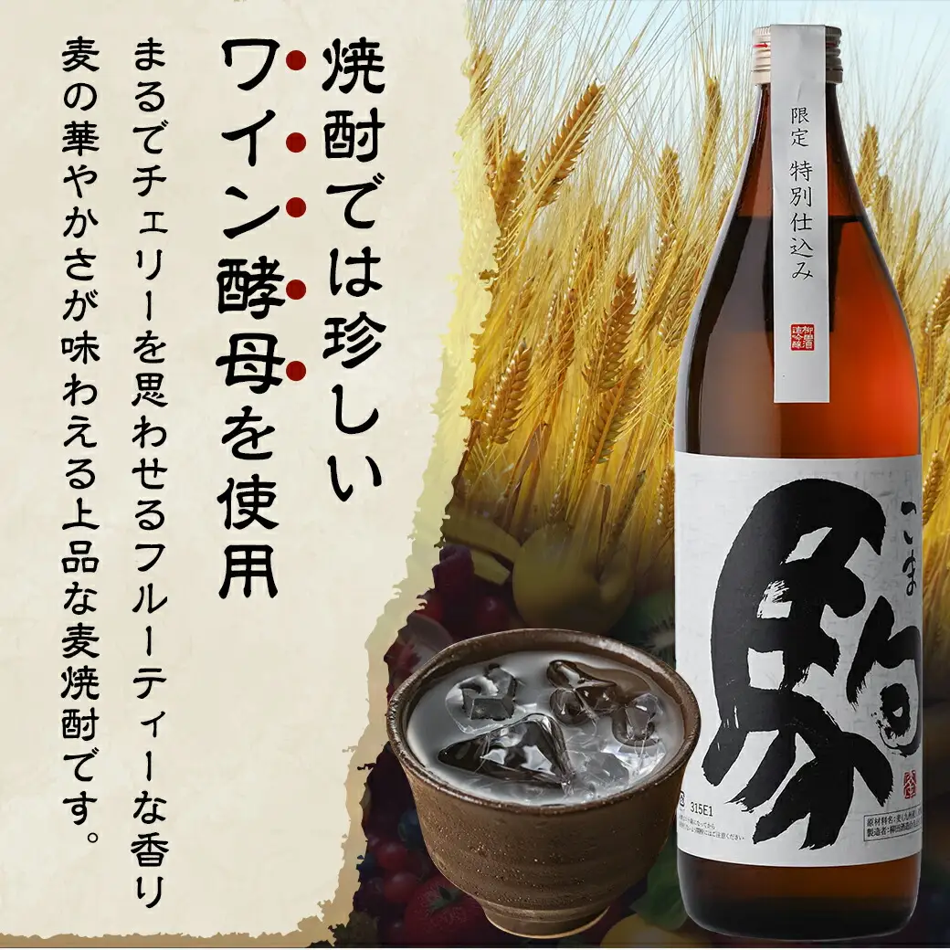 【柳田酒造】≪特別仕込み≫駒(20度)900ml×2本セット_AA-2206_(都城市) 大麦 焼酎 駒 20度 900ml 2本
