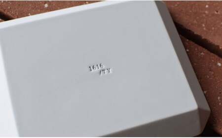 1616/ TY Square Plate 130 Grey 5枚セット【1616/arita japan】有田焼 食器 器 皿 小皿 角皿 スクエア プレート グレー シンプル 35000円 3.5万円 A35-623