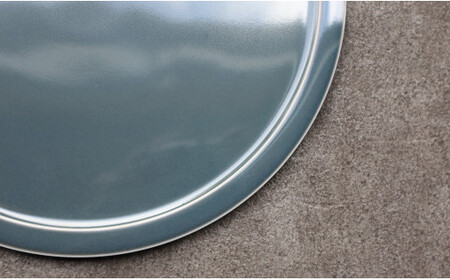 有田焼 Shallow flat plate 2枚セット【まるふく】器 うつわ 食器 プレート 皿 フラットプレート マット グレージュ ワンプレート ペア シンプル ギフト 贈答 A40-357