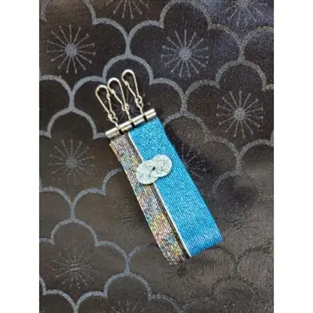 水引　三連キーホルダー(BB)_雑貨     装飾品・工芸品  服飾小物 _【1234282】