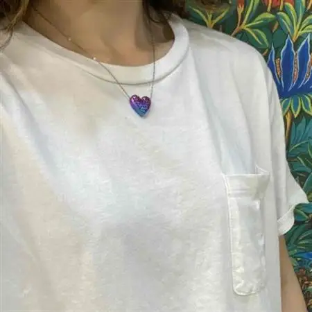 クラフト金澤のチタン製　ペンダントトップ　クオーレ_装飾品・工芸品 ペンダント・ネックレス アクセサリー _【1333749】