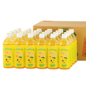 isa461-tn 〈20日以内に発送〉 ゆずドリンク 500ml (24本) ペットボトル ゆずだもん。ウォーター ストレートタイプ カロリーオフ 無着色 無香料 クエン酸 含有 鹿児島 産 柚子 天然アルカリ温泉水 使用 ゆず果汁 2％配合 【財宝】
