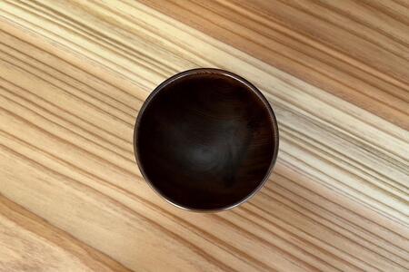 屋久杉 カップ（丸）＜島屋工房＞