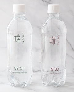 0016-79-01 みずのみず 「19:03 for wine & food」「06:01 for health & recovery」 500ml×各3本 ギフトパッケージ