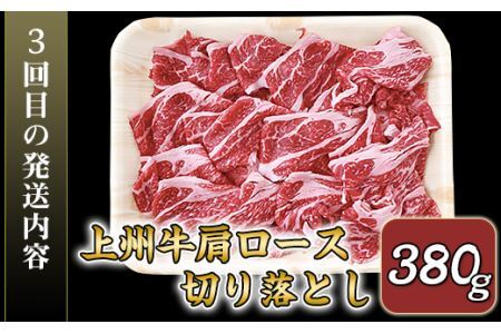 玉村町お肉の定期便【冷蔵で3ヶ月連続お届け】B-17