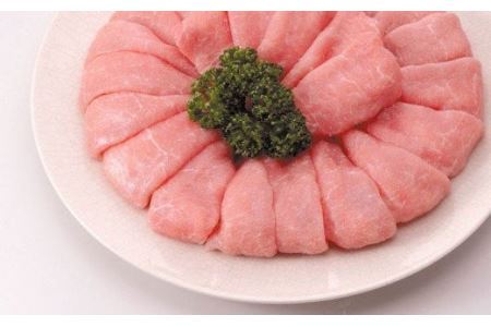 上州麦豚ロース肉１kg：しゃぶしゃぶ用【冷蔵で直送】A-23