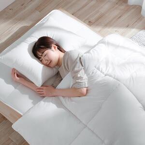 【TVで紹介されました！】洗える敷き布団 洗濯ネット付 SKF-WB05-SN ホワイト