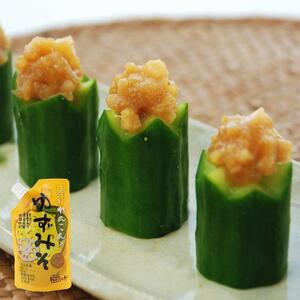 ゆずみそ３種と柚茶セット