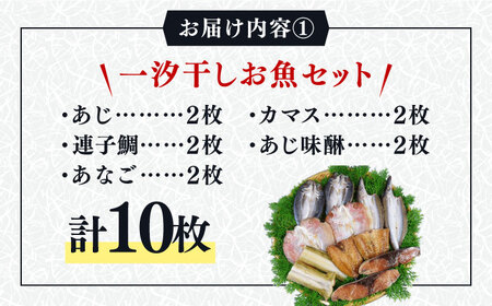 対馬 一汐干し / ぶり 味噌漬け セット アジ 穴子 カマス 干物 ブリ味噌 [WAI080]