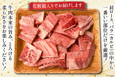 訳あり 博多和牛 A4～A5 切り落とし 焼肉 (肩ロース or バラ）500g 化粧箱 / MEAT PLUS / 福岡県 筑紫野市 [21760469]