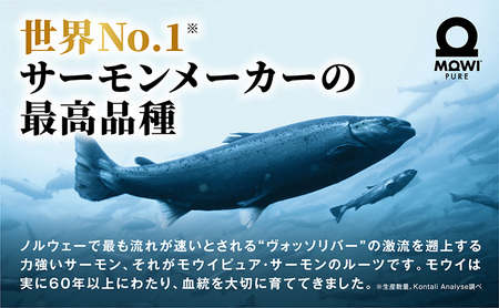サーモン モウイピュア・サーモン 1枚 900g以上 極上 生サーモン 刺身 ノルウェーサーモン 新鮮 海鮮 魚介
