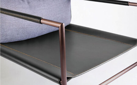 【Ritzwell】IBIZA FORTE EASY CHAIR  -HAND STITCH- [AYG051]