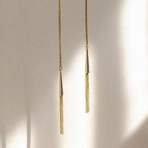 使い方はあなた次第！全長 約123cm スーパーロングネックレス アンティークゴールドカラー STN558003Y ネックレス