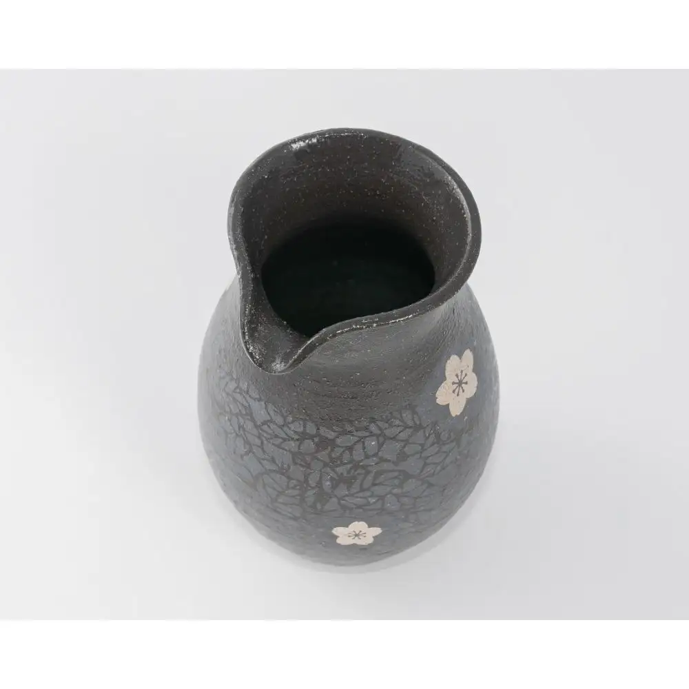 【萬古焼（ばんこやき）】醉月陶苑　桜文酒器揃