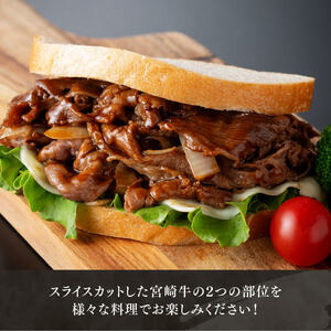 【令和8年6月発送】宮崎牛赤身(ウデorモモ)霜降りすきしゃぶ2種400g 【 肉 牛肉 国産 宮崎県産 黒毛和牛 和牛 すき焼き スキヤキ しゃぶしゃぶ 】