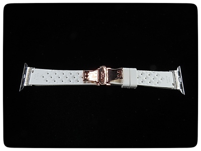 CN-009_Apple Watch専用シルバー925製チャーム_sevenstone(Diamond)&ラバーバンド