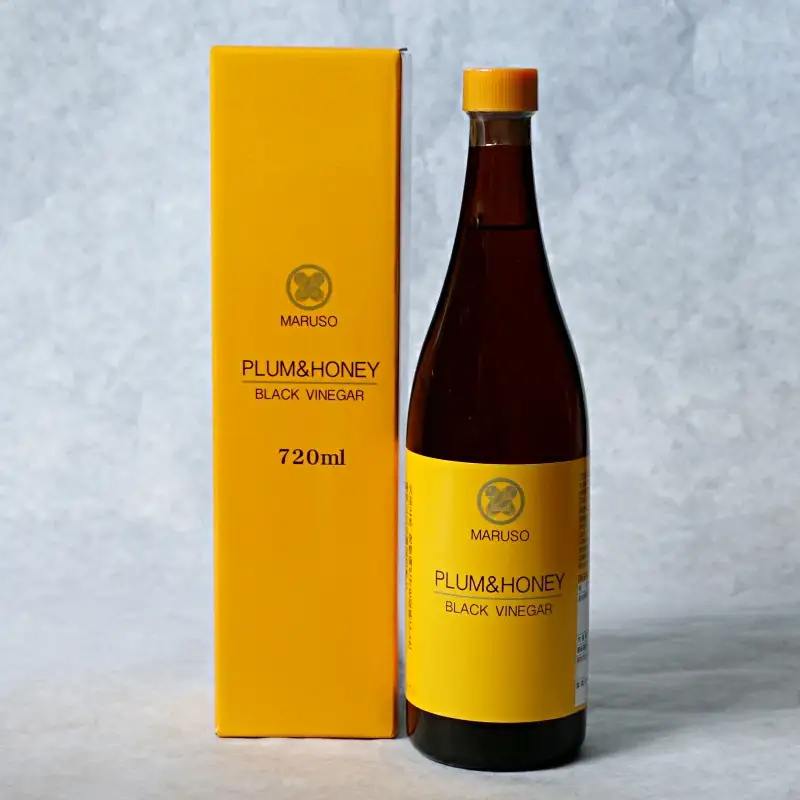 はちみつ梅黒酢（PLUM＆HONEY）720ml / 和歌山 田辺市 梅 はちみつ 紀州産梅酢 梅酢 玄麦黒酢 黒酢 梅エキス ヘルシードリンク 健康 クエン酸 アミノ酸 保存料不使用【mrs005-1】