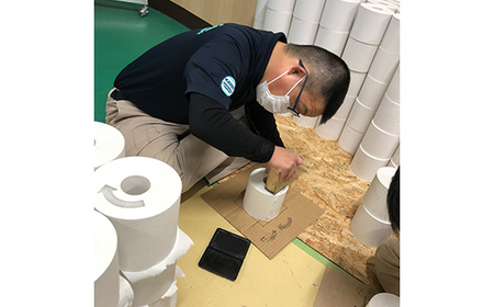 【思いやり型返礼品】リプライ 山形県製造 再生紙 100％ トイレットペーパー36ロール（1ロール 160ｍ×36個） F2Y-5556
