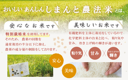 令和7年産 3回 定期便 おいしい・あんしん・しまんとのお米 しまんと 農法米 コシヒカリ 10kg （5kg×2袋）×3回（計30kg） こしひかり 2025年 精米 白米 米 おこめ コメ ご飯 ごはん 高知 四万十 しまんと R7-1002