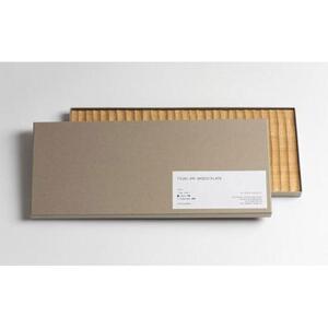 TSUKI-JIRIWOODPLATEオーク木彫M ｜トレー プレート お皿 皿 食器 インテリア