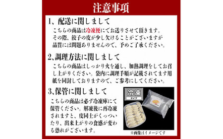 手作り餃子20個入り １袋 冷凍
