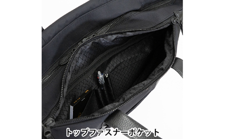 yezoLABO Lake ユーティリティトートバッグ M No.8800177 ファッション小物 リュック かばん 黒 通勤 通学 社会人 学生 出張 旅行 PCが入る ファイル収納 ベルト付き 日本製 国産 北海道 赤平市