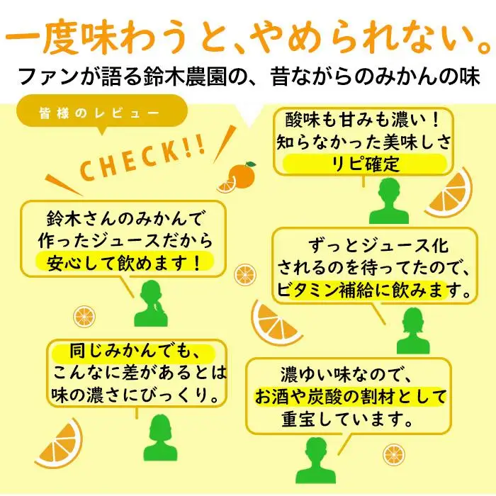 ジュース 濃厚 みかんジュース 500ml×３本
