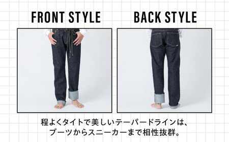 受注生産 スリムジーンズ セルビッチデニム 日本製 ジーパン デニム パンツ アメカジ メンズ スリムデニム ハンドメイド AF-7 66 アトリエフロート 糸島市 / atelier FLOAT [AAF005] 