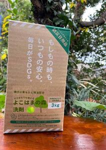 よこはまの森洗剤　3kgボックス AGB0001