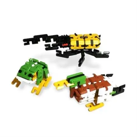 PBLOCK(ピーブロック)恐竜セットDX + PBLOCK(ピーブロック)昆虫・いきものセットDX_雑貨・日用品 おもちゃ・ぬいぐるみ  _【1208438】