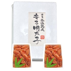 訳あり【氷温熟成辛子明太子】無着色　切れ子(切並)1000g【050-0006】