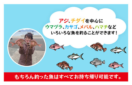 [042-e001] 五目釣り乗船券 泰丸 （1名様分）