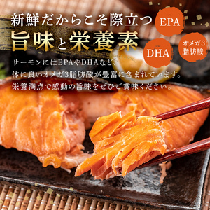 トラウトサーモン（加熱用）カット済半身×1 mi0012-0074