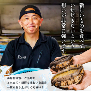 【先行受付 2026年5月～9月上旬発送予定】房州産天然黒あわび約1.1kg mi0014-0009