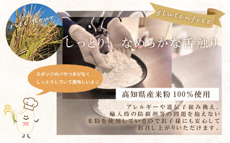 26-503．【数量限定】特別栽培野菜と米粉を使用！グルテンフリーオリジナルケーキセット「4種食べ比べ」