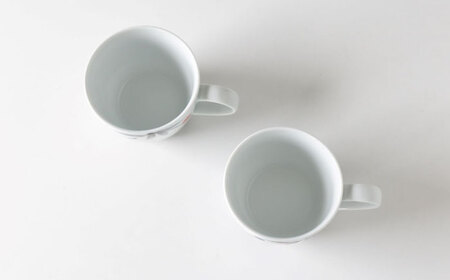 【波佐見焼】ガーデン マグカップ ペアセット 食器【奥川陶器】[KB63] 波佐見焼
