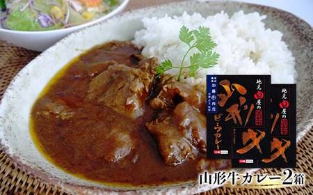 【高橋畜産食肉】山形県産 山形牛 詰合せ（山形牛 バラ肉 350g・山形牛 モモ味噌漬け 250g・山形牛カレー2箱） 黒毛和牛 F2Y-5557