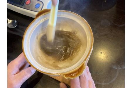 白い森の黒いわらび餅手作りキット（小国産わらび粉100%使用）2人前2セット