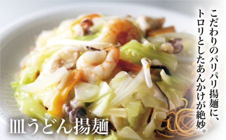 【6回定期便】【具材付】長崎ちゃんぽん・皿うどん 揚麺 各2人前  [DBD031]
