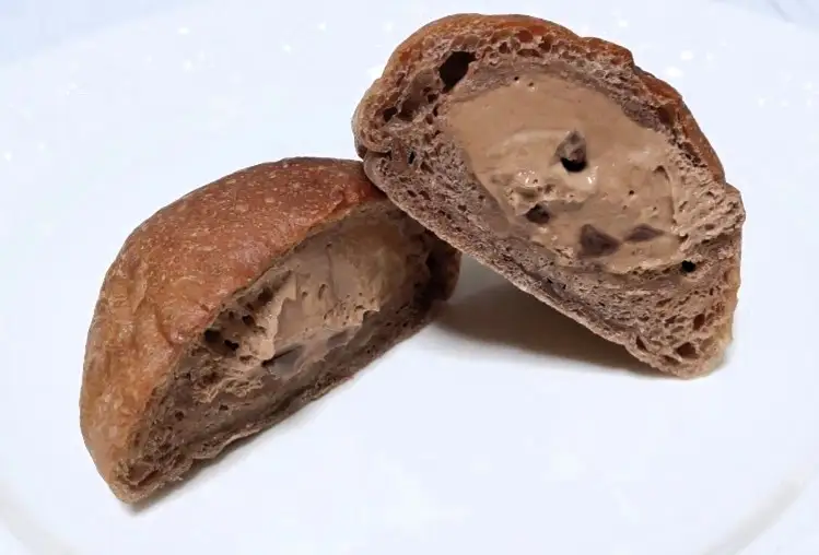 抹茶あんシューパンとチョコシューパン　合計１２個　0122-2604