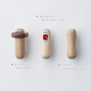 Baby rattle set / SASAKI【旭川クラフト(木製品/ガラガラ)】ベビーラトルセット / ササキ工芸_03183